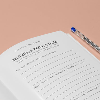 "I Want to Hear Your Story" Book - The Gift Your Family Will Love