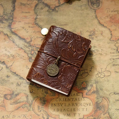 Celuth™ Pocket-Size Leather Travel Journal