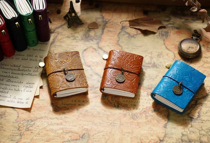 Celuth™ Pocket-Size Leather Travel Journal