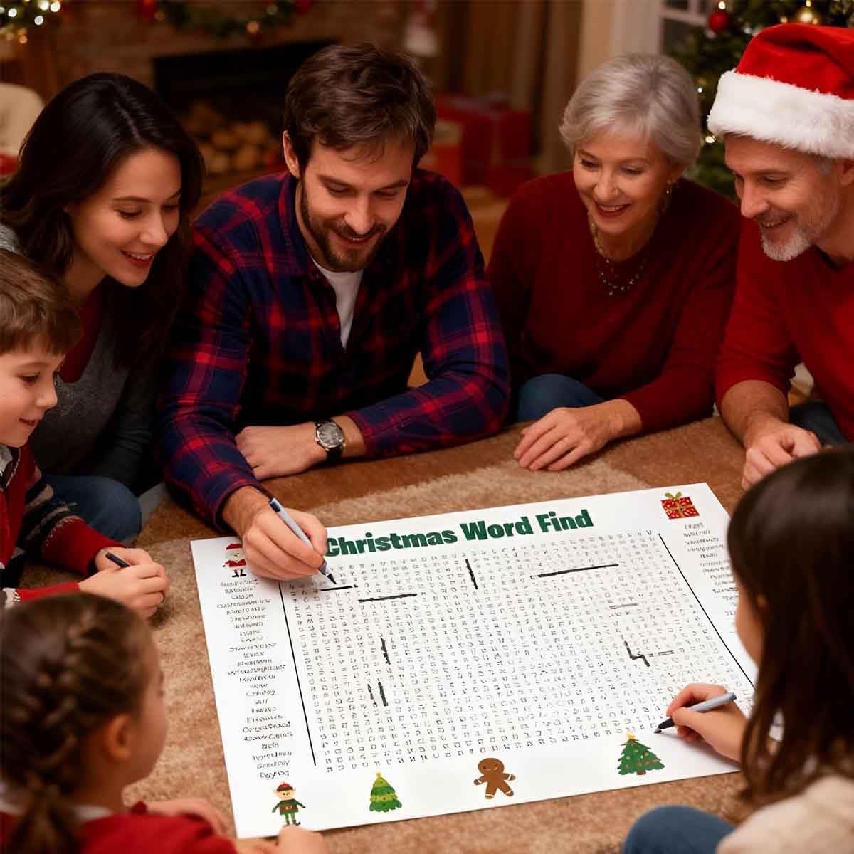 2025 Jumbo Word Search Poster