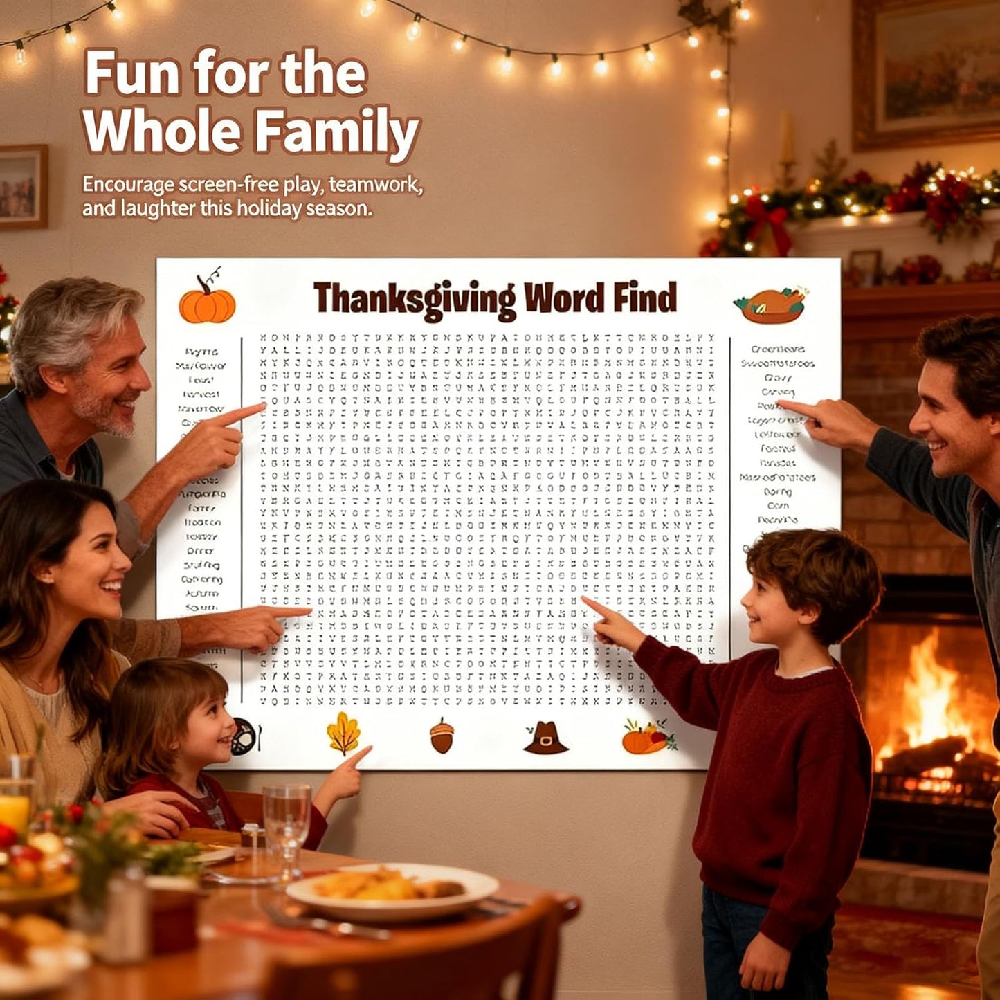 2025 Jumbo Word Search Poster