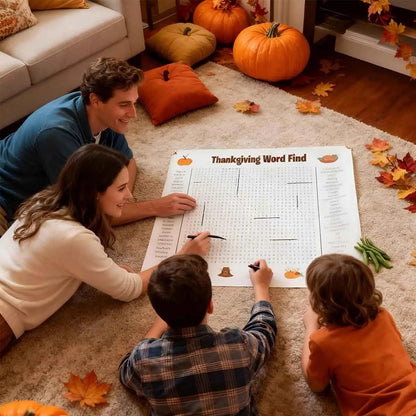 2025 Jumbo Word Search Poster