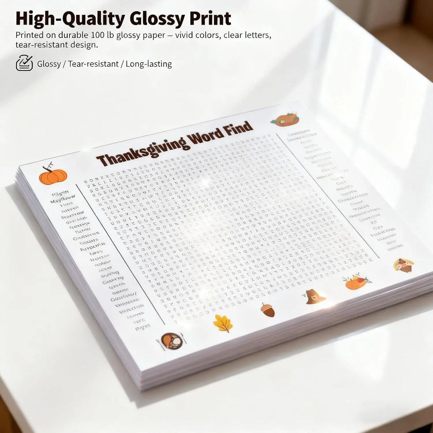 2025 Jumbo Word Search Poster